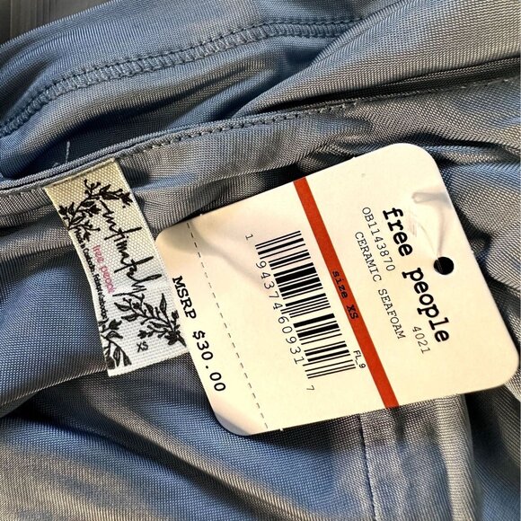 Intimately Free People Be Cool Brami Ceramic Seafoam Blue XS NWT - Picture 4 of 7